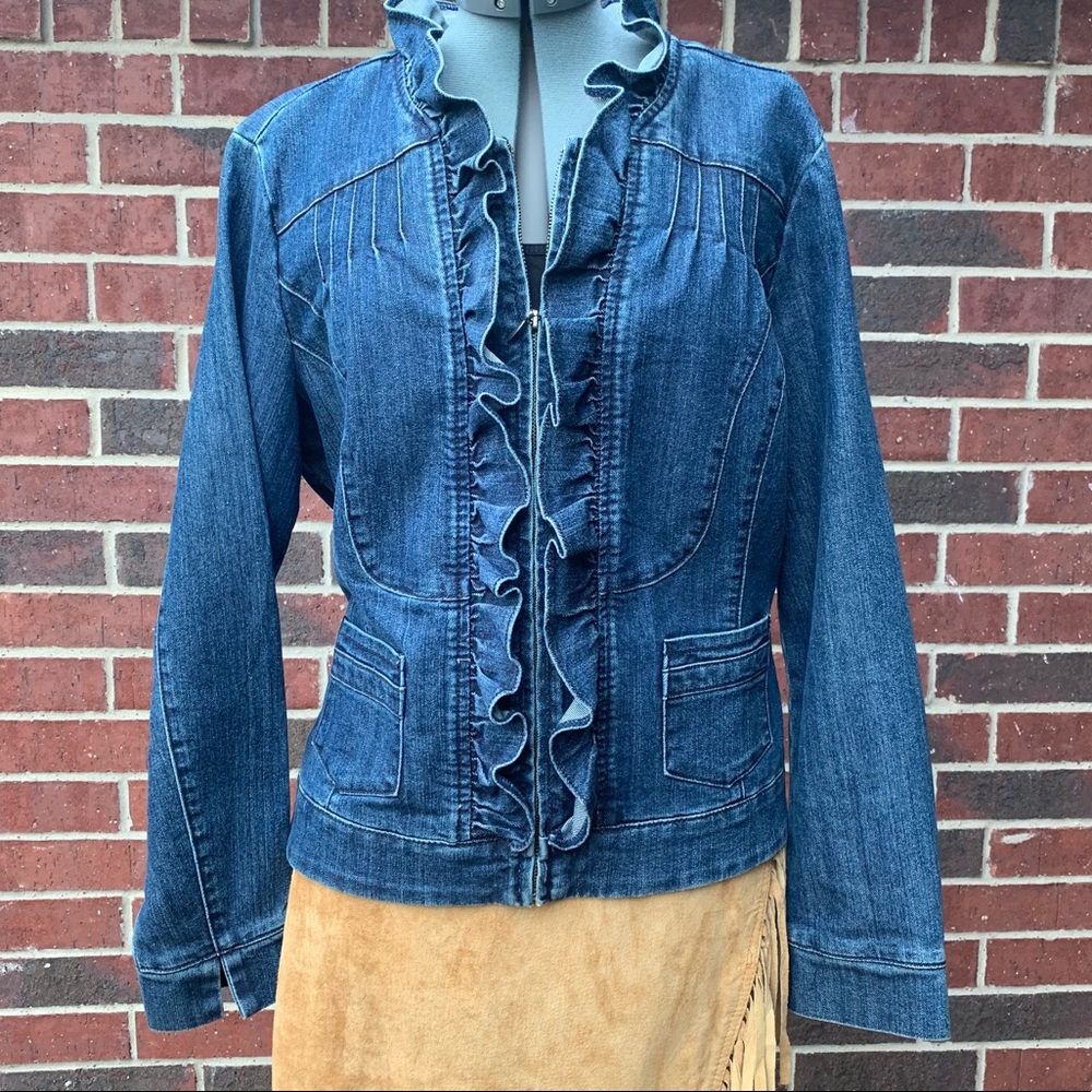 Baccini Chambray Denim Jacket